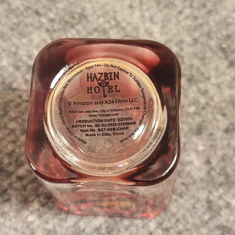 Hazbin Hotel Mystery Shot Glass Alastor 